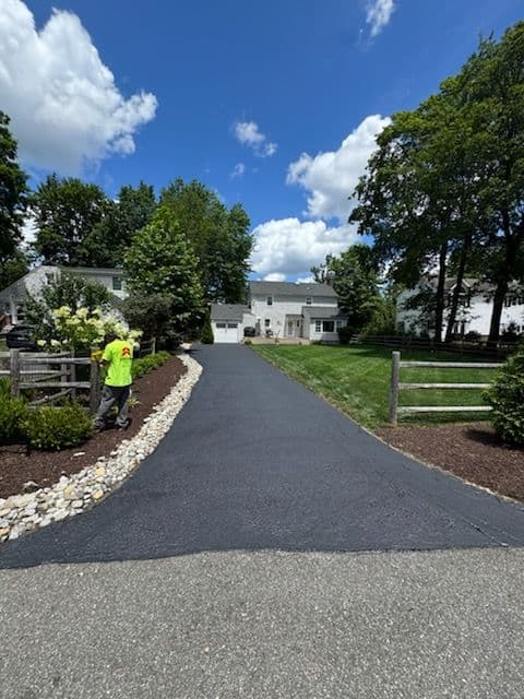 Gallery photos for Seal Coating Excellence Boosts Curb Appeal: Image #1