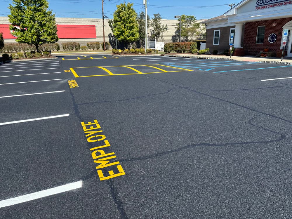 Gallery photos for Parking Lot Maintenance at The Goddard School in Fairfield: Image #3