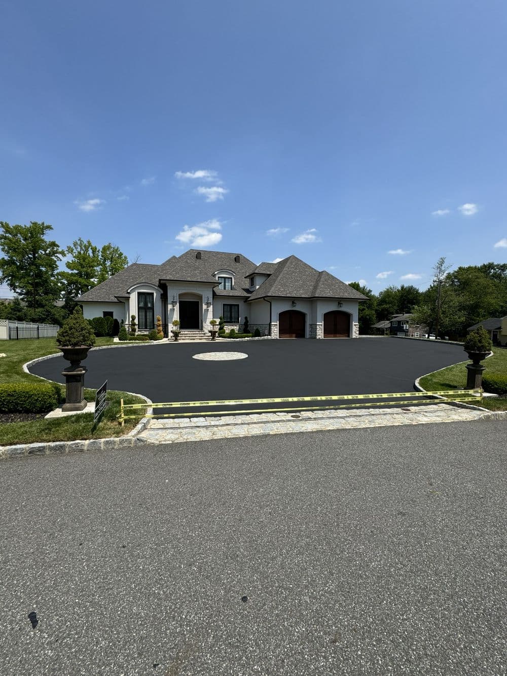 Project Fairfield, NJ –High end  Residential Driveway Sealcoating  image