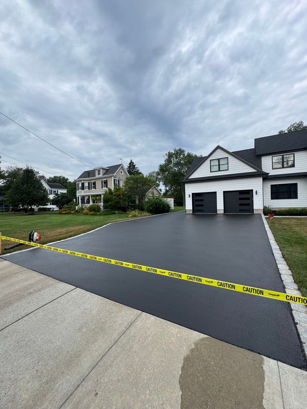 Pompton Plains, NJ – Driveway Sealcoating “Glass Finish" image