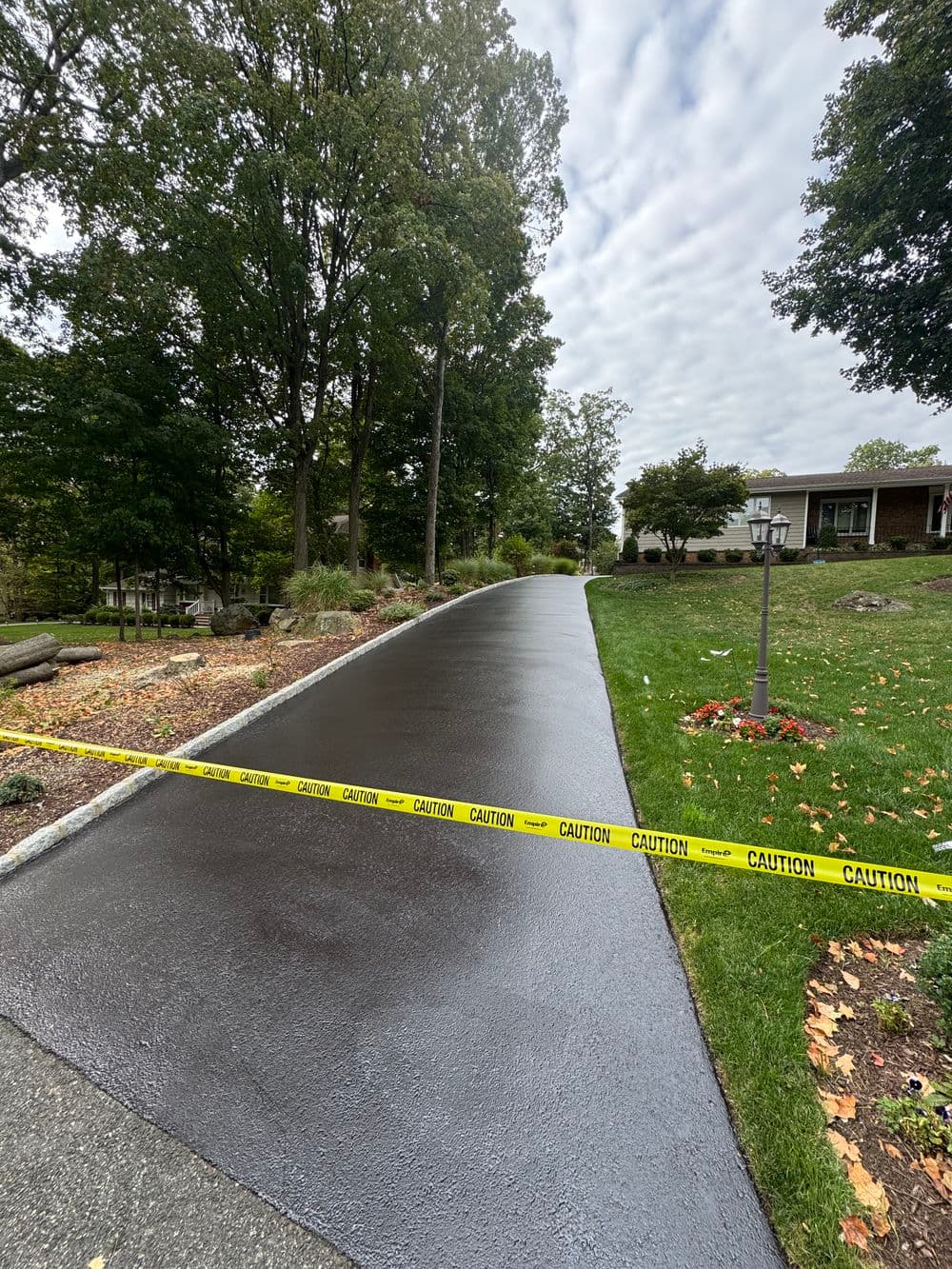 Freshly Sealed Driveway in Wayne image