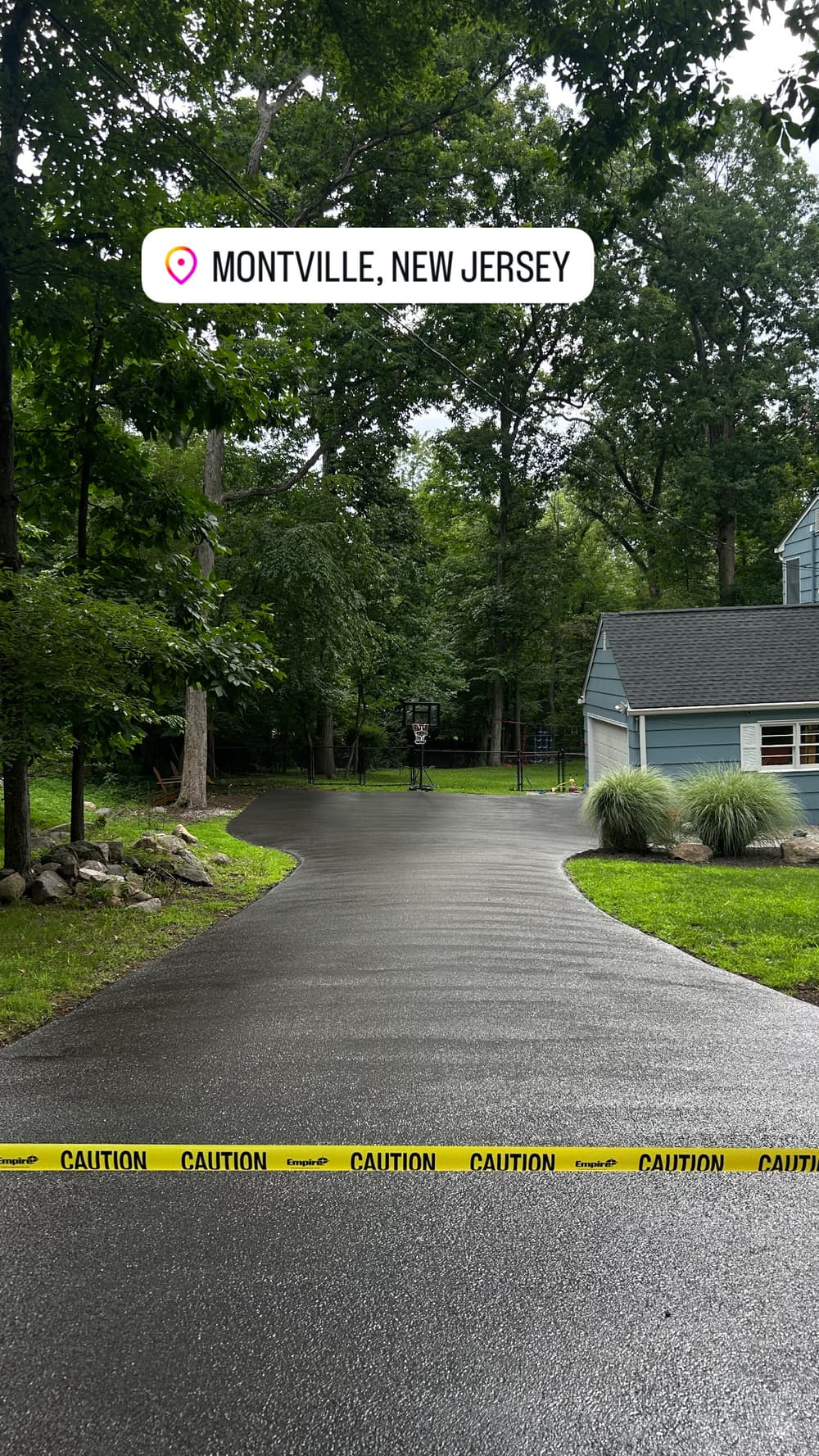 Project Fresh Driveway Sealcoat on Glenwood Dr in Montville NJ image