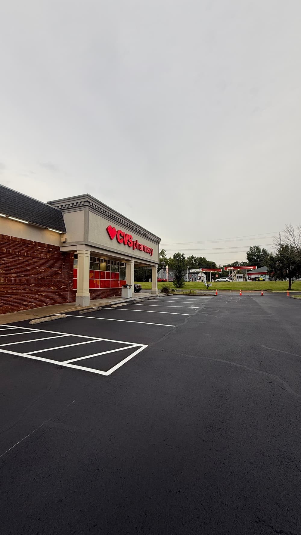 Project CVS Pharmacy Parking Lot Sealcoating and Striping in Eastampton NJ image