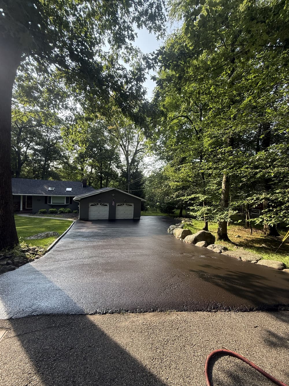 Project Fresh Driveway Sealcoating Done Right in Montville NJ image