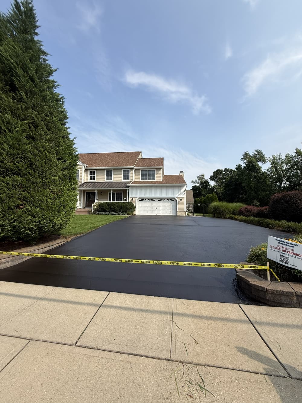 Driveway Sealcoating & Crack Filling — Pompton Plains, NJ image
