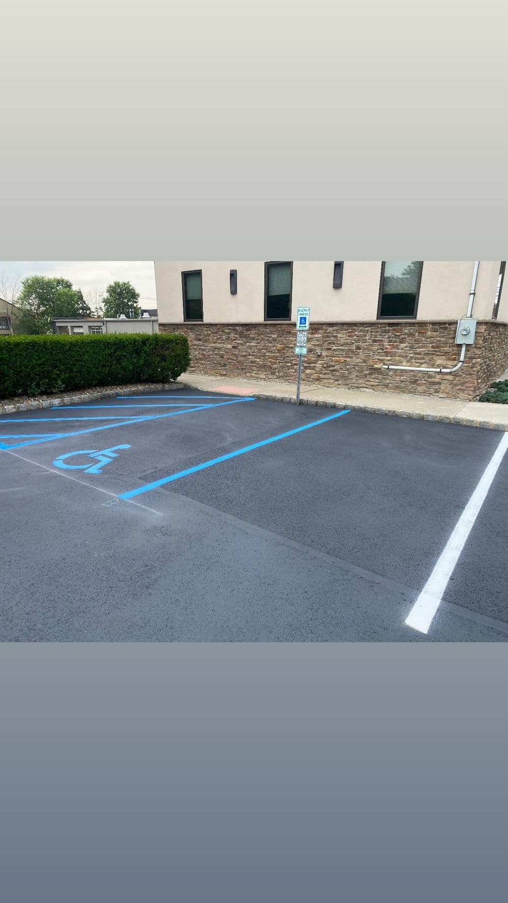 Parsippany, NJ – Dentist Office Parking Lot Refresh (Sealcoating & Striping) image