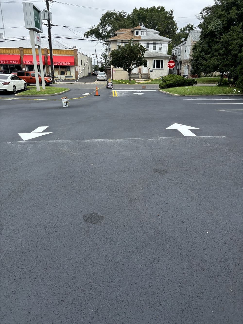 Gallery photos for Full Parking Lot Sealcoating and Line Striping in Camden NJ: Image #2
