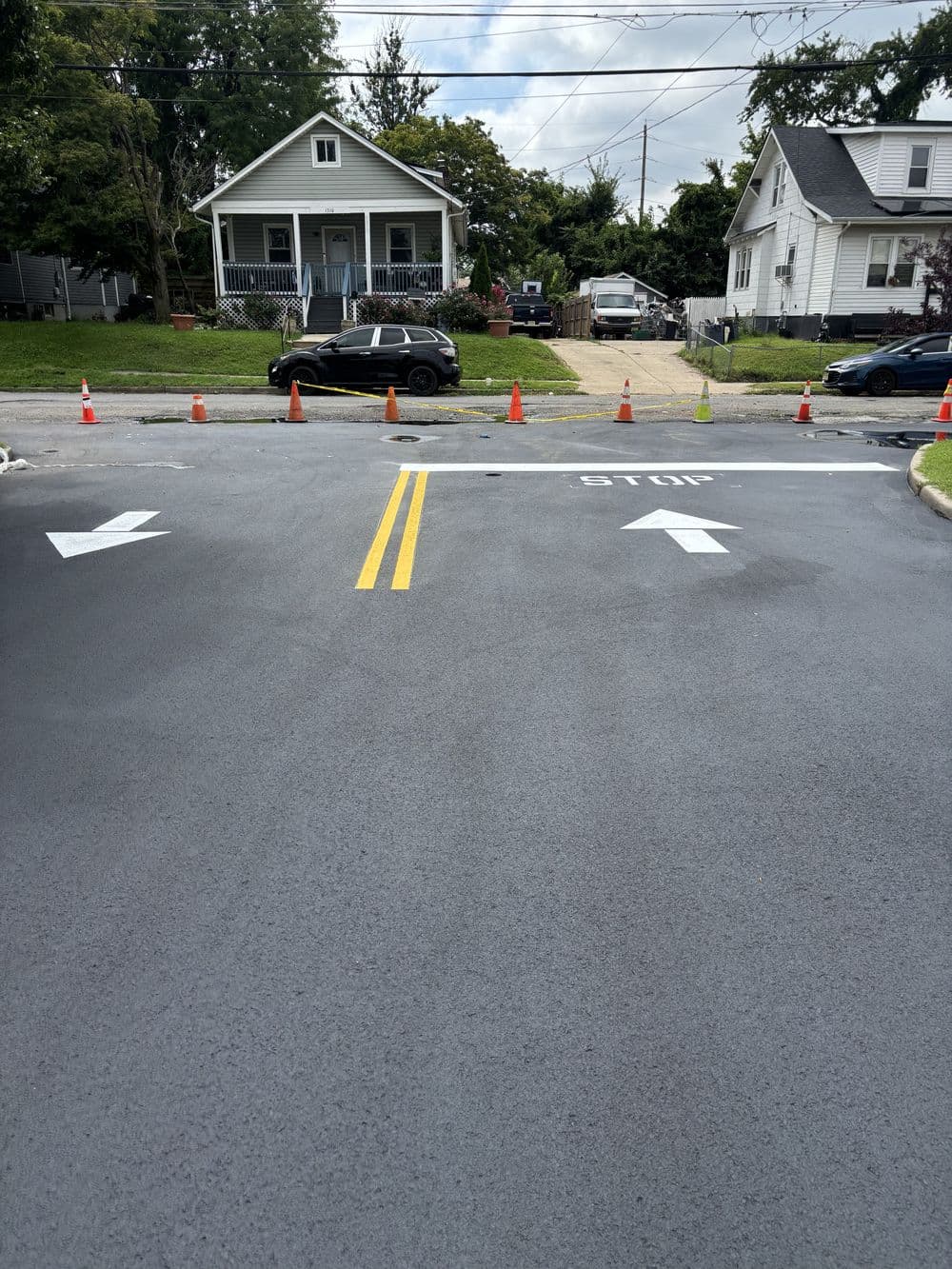 Full Parking Lot Sealcoating and Line Striping in Camden NJ image