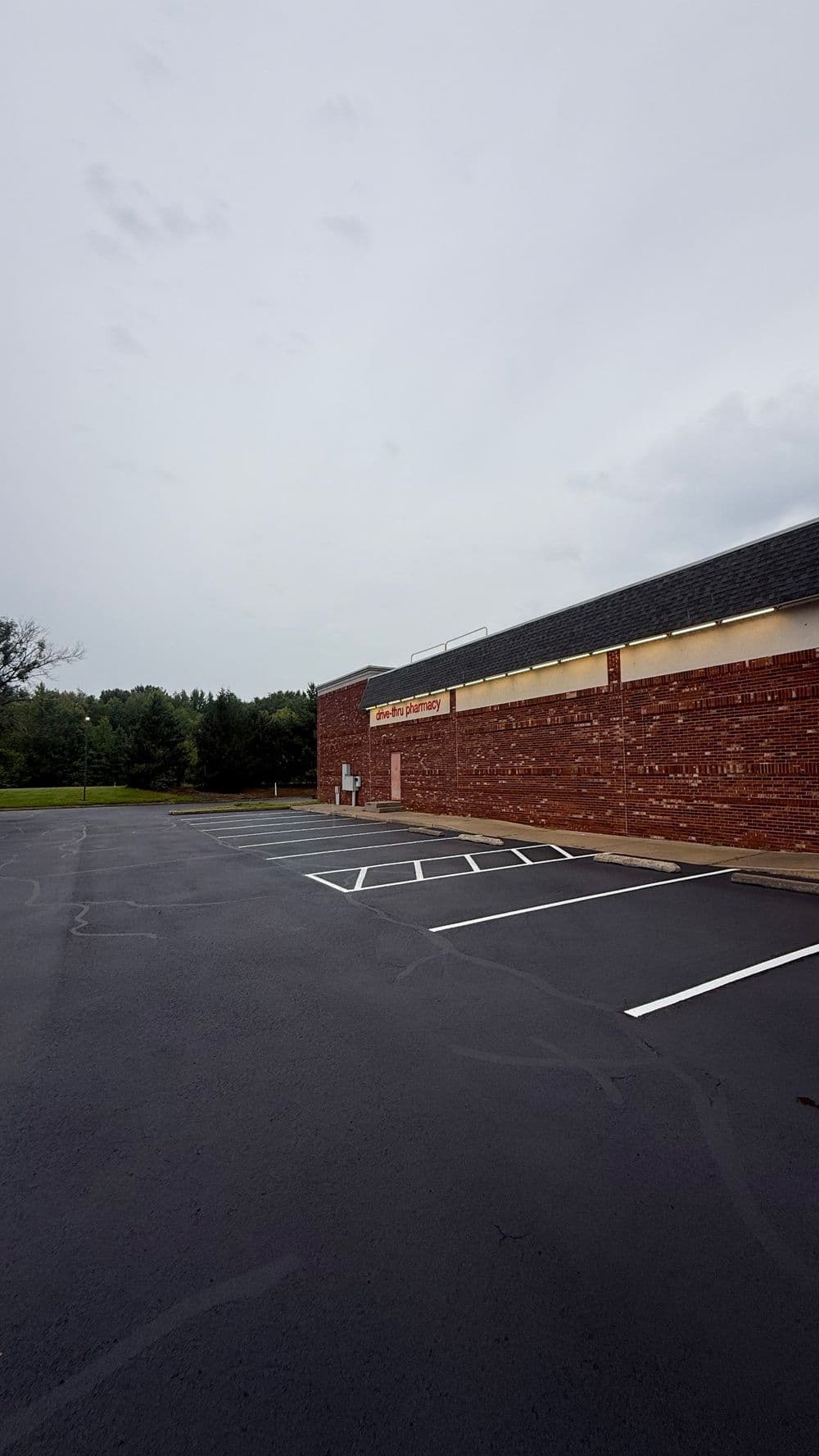 Gallery photos for CVS Pharmacy Parking Lot Sealcoating and Striping in Eastampton NJ: Image #1
