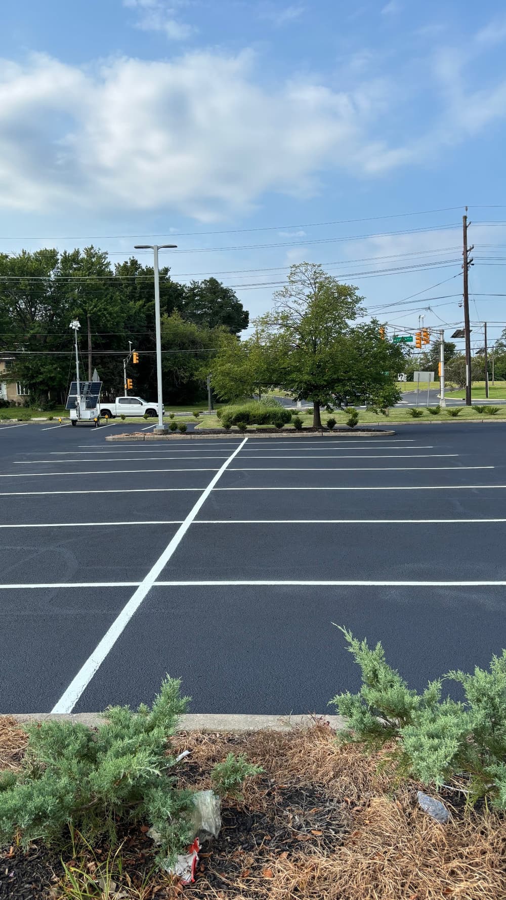 Commercial Parking Lot Sealcoating and Striping in Pennsauken NJ image