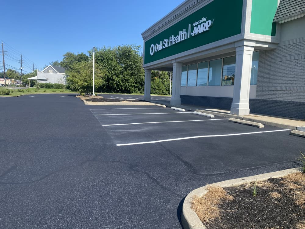 Gallery photos for Commercial Parking Lot Sealcoating and Striping in Pennsauken NJ: Image #4