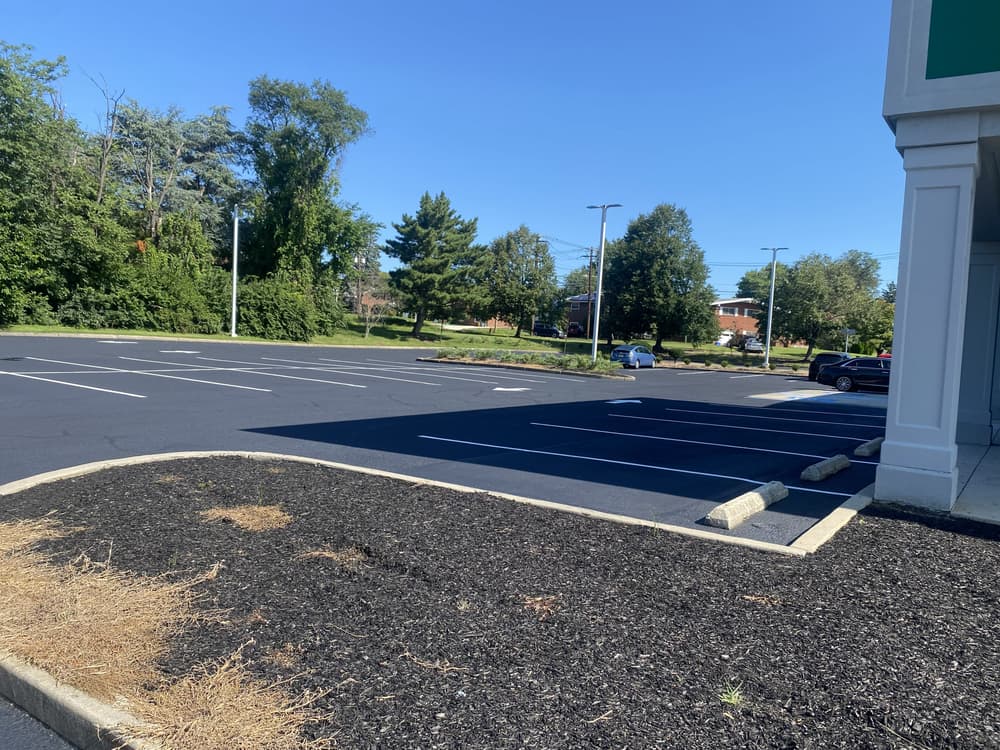 Gallery photos for Commercial Parking Lot Sealcoating and Striping in Pennsauken NJ: Image #3