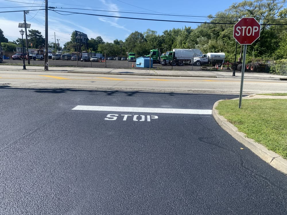 Gallery photos for Commercial Parking Lot Sealcoating and Striping in Pennsauken NJ: Image #7