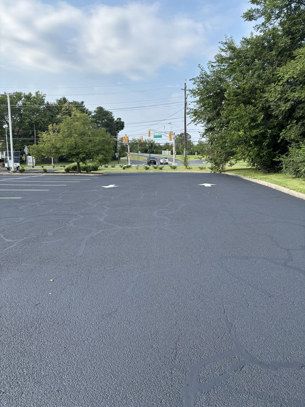 Gallery photos for Commercial Parking Lot Sealcoating and Striping in Pennsauken NJ: Image #2